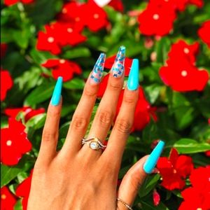 Butterfly press on nails
